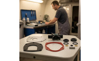 Water Pump Impeller Repair Kit Marine Impeller Kit Maintenance Parts 47-43026T2 for Boat Owners