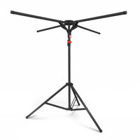 Collapsible Tripod Drying Rack Freestanding Foldable Clothes Drying Rack Furniture Height-Adjustable Heavy Duty for Balcony