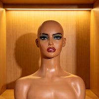 Hairpiece Display Head Display Mannequin Head Easy to Use for Salon Owners