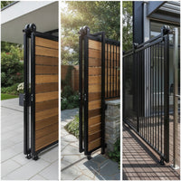 Electrophoresis Finish Sliding Gate Guide Kit Heavy Duty Sliding Gate Kit Easy to Install Rust Proof