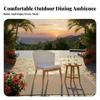 Woven detailing Dining and Lounge Furniture Combo Weather-Resistant Multi-Person Outdoor Table collection Low-Maintenance patio seating set Sturdy Construction for Hotel Owners, property owners, Restaurateurs, Terrace, Backyard, Deck, waterside