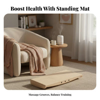 Standing Desk Balance Board Core Strength Training Standing Desk Wobble Board Ergonomic Design Foot Massage Rocker