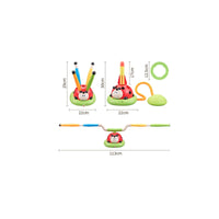 Parent Child Play Ladybug Toy Gift Idea Kids Balance Training Toy 3 in 1 for Indoor, Home