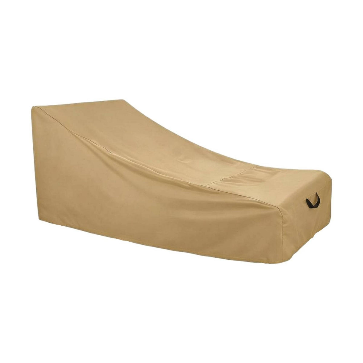 Patio Chaise Lounge Cover Sloped Top Chaise Lounge Cover Woven Textile
