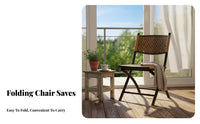 Foldable Design Woven Folding Recliner Adjustable spinerest Lounge Chair Eron the movenomic Support Reclining Seat Includes Head Pillow for Homeowners, Office Workers, Balcony, Living Room, Bedroom, Beach