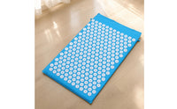 Acupressure Mat Relaxing Acupressure Mat with Sponge Padding Padded Pad for Yogis, Athletes, Domestic Relaxation, Mindful Stretching, Stretching