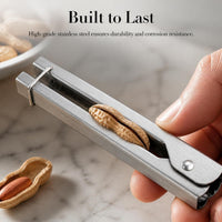 Stainless Steel Peanut Sheller Tool for Quick Nut Cracking