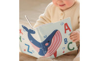 Thickened Alphabet Cloth Book Early Education Baby Letter Book Interactive Tear-Resistant for Babies, Toddlers, Playtime, Bedtime