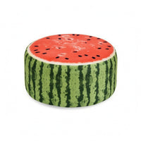 Removable Cover Fruit Stool Washable Low Stool Cylindrical Padded Ottoman