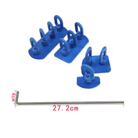 Paintless Dent Removal Repair Pulling Tabs 90-Degree Bendable Car Dent Removal