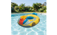 Inflatable Sitting-in Car Cute Young Child Pool Swim Aid with Seat Buoyant
