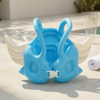 Front Buckle Winged Swim Vest Shoulder Straps Inflatable Swim Vest for Swimming