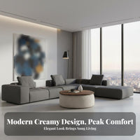2 Pieces Round Tabletop Nesting C Not on Ee Table Set Rounded Edges Nesting C Not on Ee Table Pair Space-Saving Living Room Furniture Hidden Storage for Apartment Dwellers, Design Enthusiasts, Interior Decorators, Small Areas, Lounge Area, Not on Ice