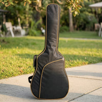 Folk Guitar Bag Portable Padded Guitar Case Heavy-Duty for Travel