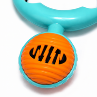 Dog Toy, Chew Toy, Ball, Rubber, Durable, Floats in Water, Relieves Lack of Exercise, For Puppies to Large Dogs, Blue, Orange