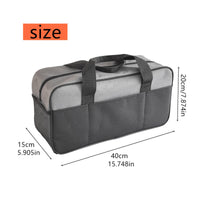 Tool Bag with Pockets Portable Oxford Cloth Tool Bag Heavy-Duty for Installers