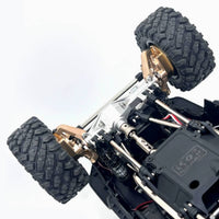 Axle Housing Kit Better Climbing Performance Steering Joint Low Center of Weight Distribution Diff Cover for Trail Runs