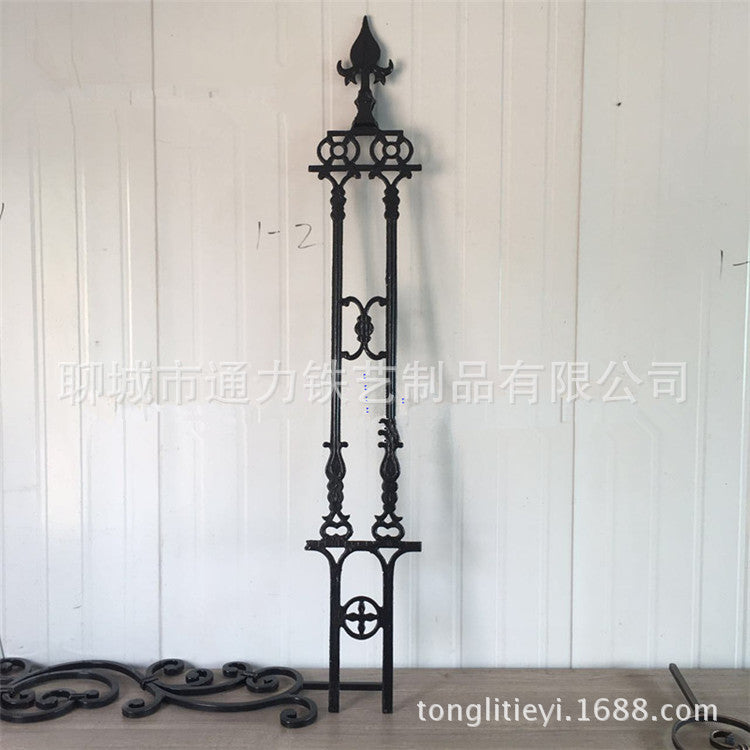 Cast Iron Decorative Fence Panel for Garden and Villa