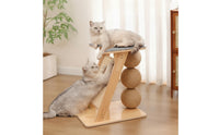 Cat Climbing Frame Indoor Cat Scratching Tree with Play Toys Multifunctional for Cats, Kittens