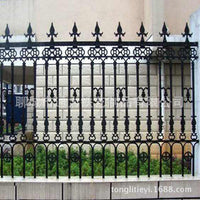 Cast Iron Decorative Fence Panel for Garden and Villa