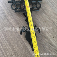 Cast Iron Decorative Fence Panel for Garden and Villa