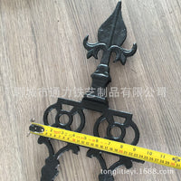 Cast Iron Decorative Fence Panel for Garden and Villa