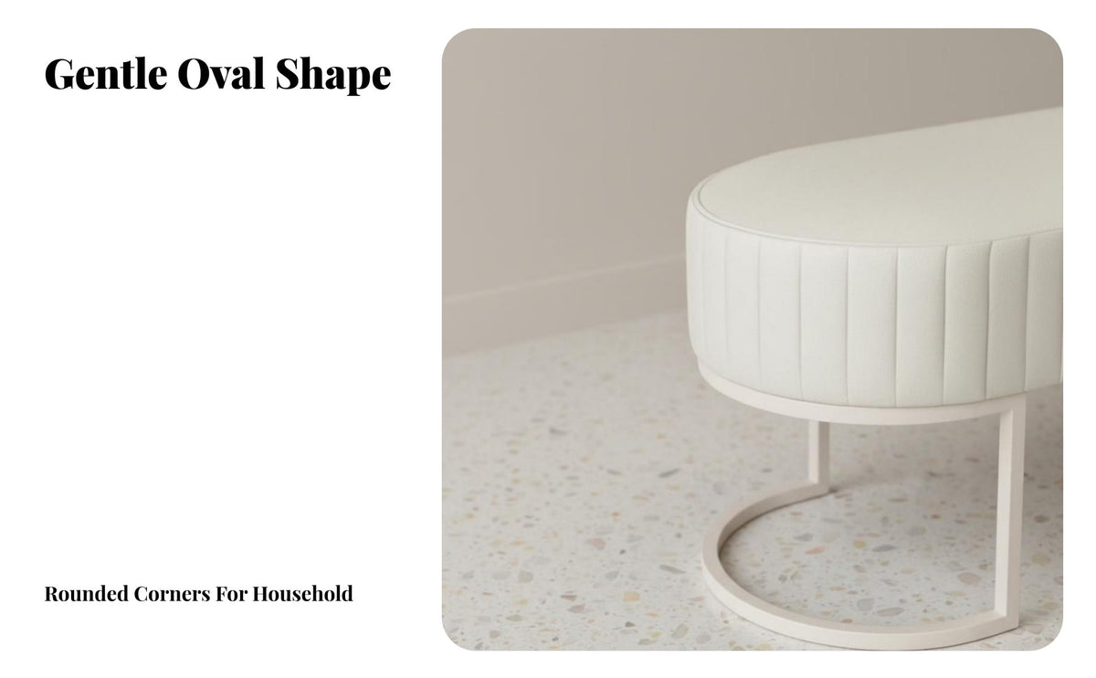 Light Luxury Design Upholstered Shoe Bench Creamy visual appeal Upholstered Storage Stool paded Seat Indoor Furniture Sturdy Frame for Apartment Dwellers, homeowners, Families, Entryway, Hallway, Living Room, Bedroom