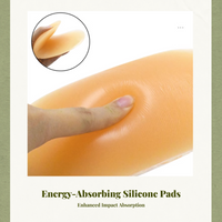 Lightweight pelvic ski pad