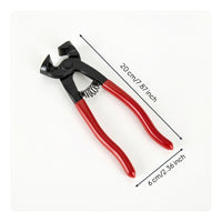 Hand-Held Glass Cutter Pliers Heavy-Duty Glass Cutter Plier Non-Slip Mosaic Cutting Tool Heat Treated for Crafters, DIYers, Hobbyists