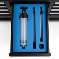 Plunger Pump Oil Extractor Versatile-Use Brake Fluid Plunger Pump Oil Suction Manual Fluid Convey Pump for DIY Hobbyists