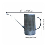 Comfortable Handle Long Spout Watering Can Easy to Fill Indoor Plant Watering Pot Modern Design for Gardeners, Garden, Balcony, Office