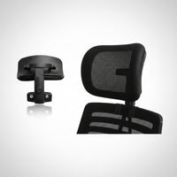 Adjustable Headrest with Clamp Ergonomic Chair Headrest Attachment Neck Support Attachment No-Drill Head Support Cushion Mesh