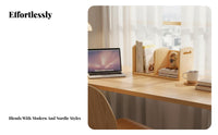 Expandable Desktop Bookstand Portable Desktop Shelf Adjustable Configuration