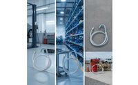 Transparent Oil Drain Hose Flexible Oil Drain Tube with Connector Clear Steel-Wire Hose for DIYers