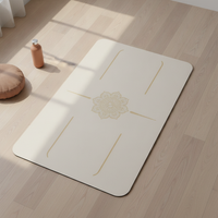 Mini Rubber Yoga Handstand Mat Non-slip Portable for Pilates Meditation
