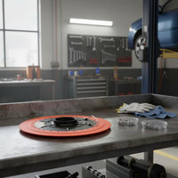 Dual Interface Grease Suction Plate Plastic Body Oil Drum Press Plate for Garage