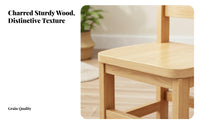 Nordic Design Small Wooden Stool Stable & Sturdy Small Shoe Changing Stool Versatile Solid Wood Footstool Compact for Adults, Homeowners, Children, Entryway, Bedroom, Bathroom, Kitchen