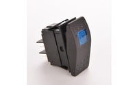 Plastic Housing Waterproof Rocker Switch Black Illuminated Rocker Switch for Boat, Rv, Automotive