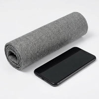 Non-streak Cleaning Cloths Microfibre Cloth, 30x30cm Microfibre Cloth for Glass and Mirrors, Gray Low-Lint Cleaning Cloths for Automotive Use