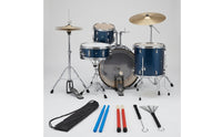 Drum Accessory Kit with Easy to Carry to Carry Drum Brushes and Sticks Set Case for Drummers, Beginners