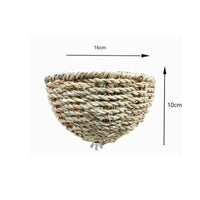 Woven Reptile Hide Handwoven Braided Reptile Nook for Reptiles, Terrarium