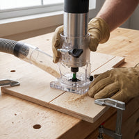 Router Base Dust Cover Kit for Woodworking Engraving Machine