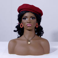 Mannequin Head with Styling Display Mannequin Head with Shoulders Professional for Cosplayers