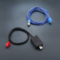 2 Pieces USB Debugging Cable Compact Control Cable Wired for Bench Testing