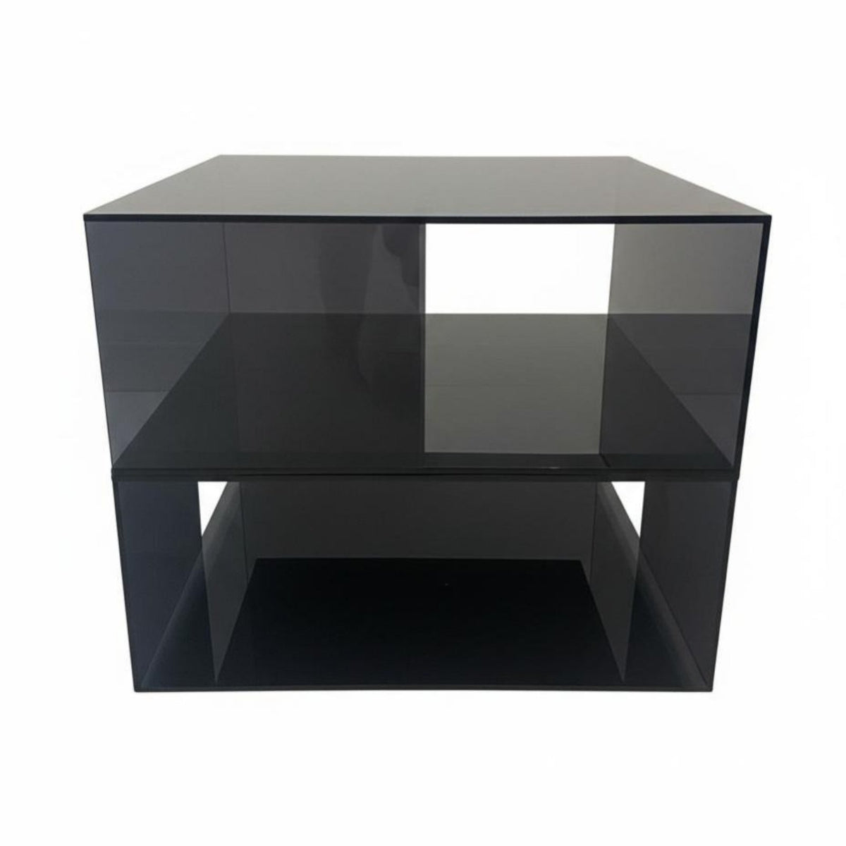 Minimalist aesthetic Rotating Cylindrical Cabinet Multifunctional Multi-Level Accent Table Space-Saving Nightstand Enclosed Compartments for Apartment Dwellers, Design aficionados, Bedside, Bedroom, Living Room, Small Spaces