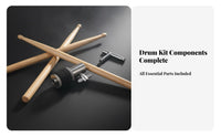 Includes Felt Washers Hi-Hat Clutch Secure Locking Metal Hi-Hat Clutch Widely Compatible for Drummers