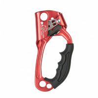 Aluminum-Aluminum-Alloy Alloy Right-Hand Ascender Hot-Forged Hand Ascender Textured Rubber Grip