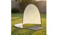 Golf Practice Net Rectangular Golf Base Training Black-Framed Frame Sports Gear