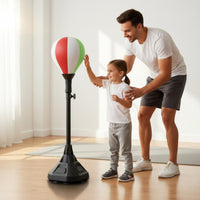Hand-Eye Coordination Boxing Reaction Ball Easy to Assemble Bounce-Back Ball Suction Base Boxing Bounce-Back Bag Joint Protection for Adults, Kids
