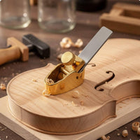 Violin Thumb Planer  Curved Sole Violin Making Tool Ergonomic Design Mini Wood Planer for Luthiers